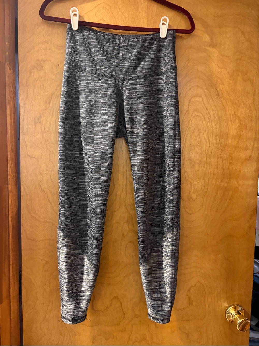 Old Navy Grey Heather High-Rise Active Leggings